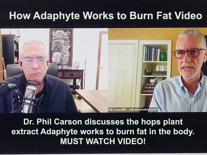 How Adaphyte works to burn fat in the body Dr. Phil Carson